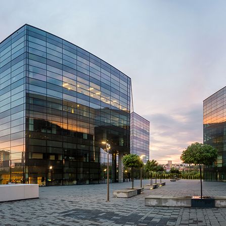 Modernes Bürogebäude in Dornbirn